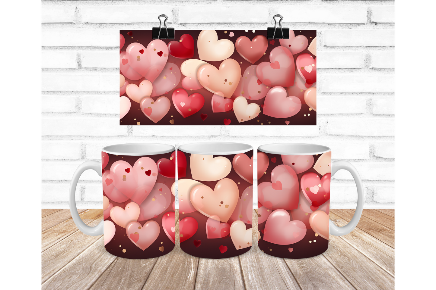 Chocolate Hearts Mug